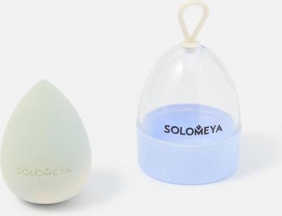 Color Changing blending sponge Blue-pink - Косметический спонж для макияжа, меняющий цвет Blue-pink – фото 3
