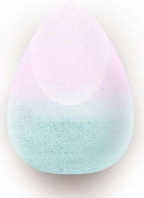Color Changing blending sponge Blue-pink - Косметический спонж для макияжа, меняющий цвет Blue-pink – фото 5