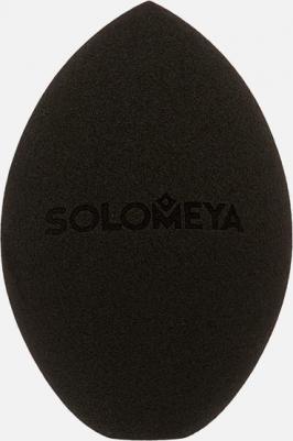 Косметический спонж для макияжа со срезом Черный / Flat End blending sponge Black