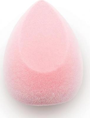 Спонж косметический для макияжа Персик вельветовый / Microfiber Velvet Sponge Peach 1 шт – фото 3