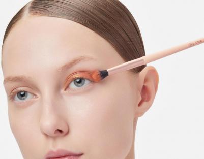 Кисть для глаз Кисть для растушевки теней Круглая пушистая I'm TREND – фото 3