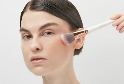 Косметическая кисть Professional Make-up Кисть для макияжа №05 "contour brush" для контурирования лица – фото 1