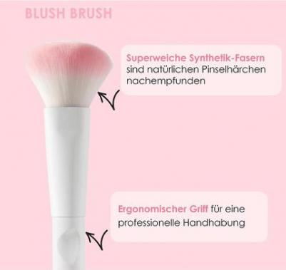 Кисть для нанесения макияжа Brush, тон Blush Brush, E796 – фото 1