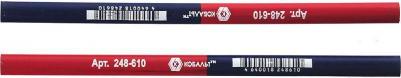 Карандаш строительный двухцветный 180x10 мм (248-610) – фото 3