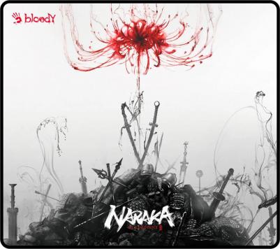 Коврик для мыши Bloody BP-45 белый/рисунок, 450х400х3мм [bp-45 naraka]