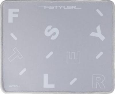 Коврик для мыши FStyler FP25 (S) серый/белый, ткань, 250х200х2мм [fp25 silver] – фото 1