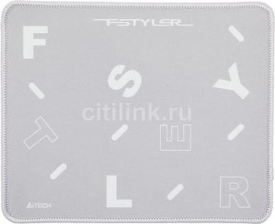Коврик для мыши FStyler FP25 (S) серый/белый, ткань, 250х200х2мм [fp25 silver] – фото 3
