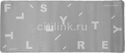 Коврик для мыши FStyler FP75 (XL) серый/белый, ткань, 750х300х2мм [fp75 silver] – фото 3
