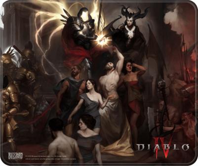 Коврик для мыши : Diablo IV – Inarius And Lilith – фото 3