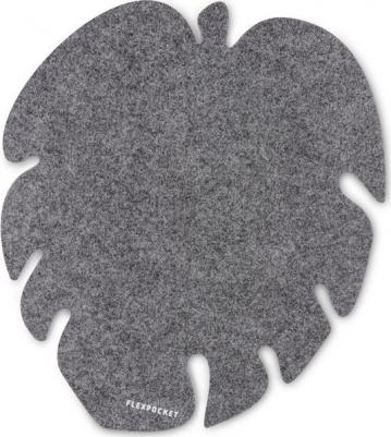 Коврик для мыши / подставка под горячее / подставка под вазу из фетра, цвет Серый – фото 2