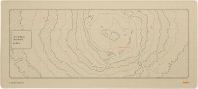 Коврик для мыши Deskmat 890х400х4мм (Mount Fuji) (Deskmat_MF)