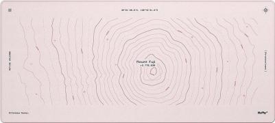 Коврик для мыши Deskmat 890х400х4мм (Mount Fuji) (Deskmat_MF)