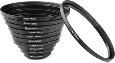 Набор переходных повышающих колец для фильтра объектива