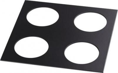 Рамка декоративная "Metis", 200x200 мм, цвет: черный