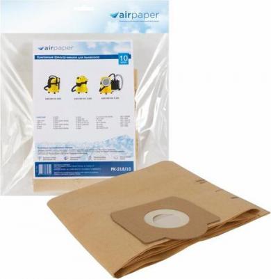 Оригинальные бумажные мешки для профессиональных пылесосов T 15/1, T 17/1 PK-212/10 – фото 6