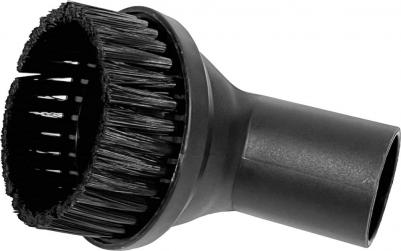 Щетка-насадка для пылесоса, круглая с щетиной. Диаметр щетки - 7.7 см. Материал: Пластик; Подходит к моделям: ПУ-20/1400Р, ПУ30/1400Р, ПУ-30/1400РЭ