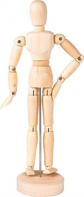 Манекен человека художественный CLASSIC, мужской, дерево, высота 20 см, 191287 – фото 4