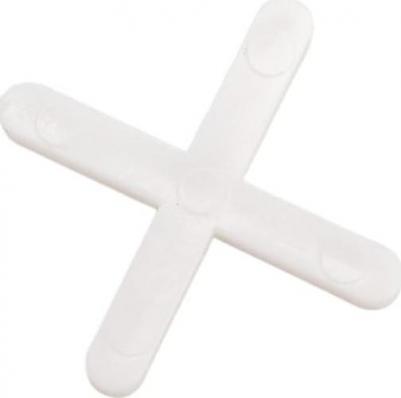 Крестики для кафельной плитки 3.0 мм, 300 шт 303005 предназначены для установки в межплиточные швы во время укладки плитки.С их помощью получится