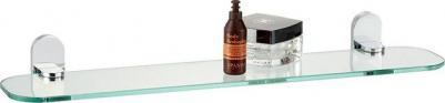Полка Mirro Plus прозрачное стекло латунь (MRPSBG0i44)
