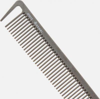 Расческа рабочая с разделительным зубцом, микрофибра с силиконом, антистатик 20 cm – фото 6