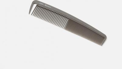 Расческа рабочая с разделительным зубцом, микрофибра с силиконом, широкая, антистатик 21 cm – фото 4