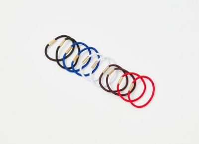 Резинки для волос цветные mini 10 шт/уп – фото 4