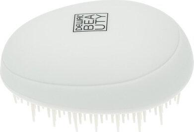 Щетка массажная серия"Прованс"с пластиковым штифтом, овальная, коричневая – фото 3