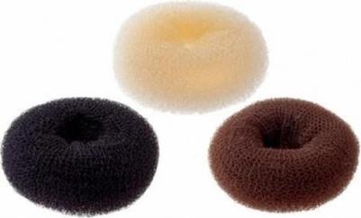 Валик для прически, губка, блондин d 8 см – фото 2