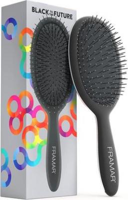 Щетка распутывающая для волос Снова в черном / Detangle Brush Black To The Future 1 шт – фото 1