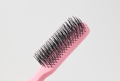 ILMH, Парикмахерская щетка Therapy Brush розовая глянцевая M – фото 4
