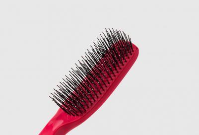 Расческа для распутывания волос, щетка парикмахерская "Spider Classic" 1501 маджента, глянцевая, размер M – фото 7