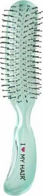Щетка парикмахерская для волос Aqua Brush, зеленая прозрачная М – фото 2