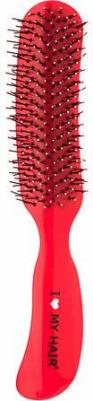 Щетка парикмахерская для волос Therapy Brush, красная глянцевая M – фото 4