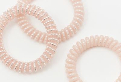 Резинка-браслет для волос SLIM Pink Monocle 3 шт – фото 2