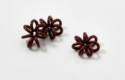 Резинка для волос NANO Pretzel Brown (с подвесом) – фото 10
