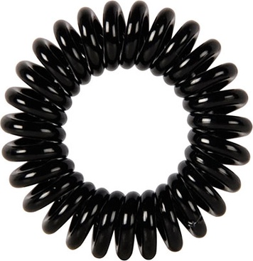 Резинка силиконовая "Пружинка", 40*3 мм, цвет черный, 4шт. 500902 – фото 1
