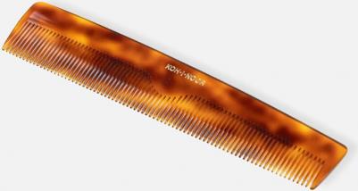 гребень для волос компактный ручной работы с футляром, малый - "Pettine Segato" – фото 3