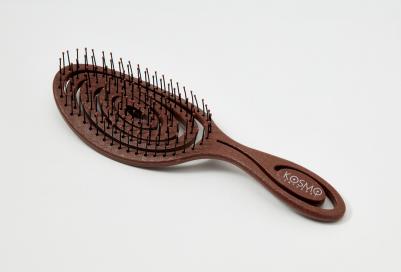 Расческа для волос Расческа массажная БИО Спиральная, щетка для распутывания волос 4606033008639 – фото 4