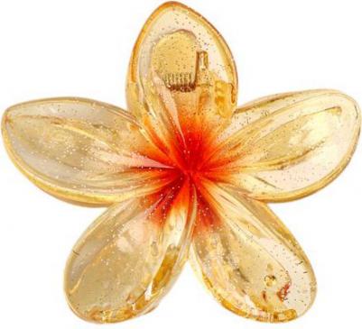 Заколка для волос Заколка - краб Гавайский Цветок – фото 1