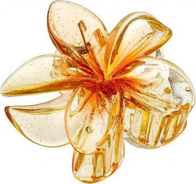 Заколка для волос Заколка - краб Гавайский Цветок