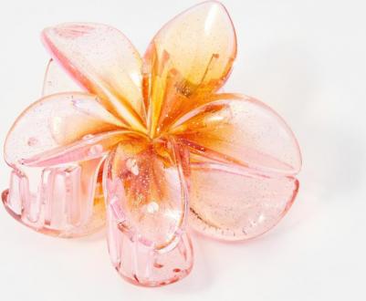 Заколка-краб для волос Розовая 1 шт 4630166920575 – фото 1