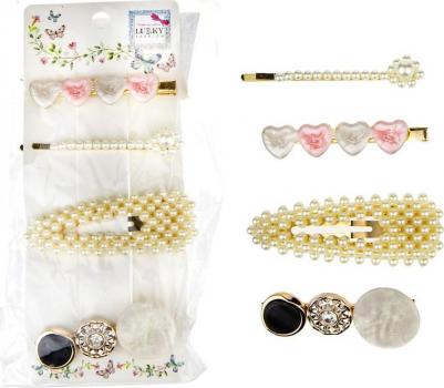 Набор заколок 4 штуки Т21512