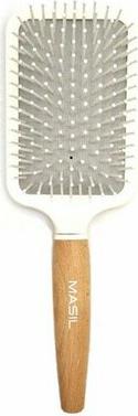 Расческа деревянная для головы - Wooden paddle brush, 186г – фото 3