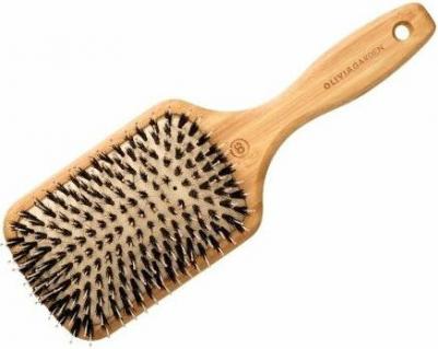 ID1677 Щетка массажная ион+бамбук Bamboo Touch (щетина-нейлон) L, 1 шт – фото 2