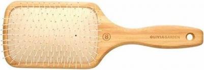 ID1677 Щетка массажная ион+бамбук Bamboo Touch (щетина-нейлон) L, 1 шт