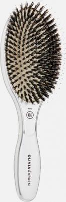 ID2032/OGBCISUP3COMBO Щетка EXPERT CARE OVAL Boar&Nylon Bristles Silver щетина+нейлон, 1 шт