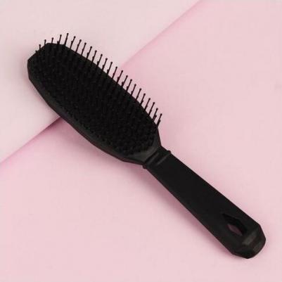 Расческа №6 массажная овал черный 09001 Пи Эр Браш 1607904 – фото 4