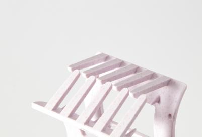 Заколка-краб женская Straw Claw Hair Clip Square Lilac – фото 4