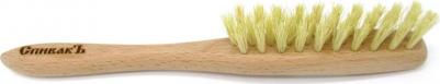 Расческа (тонкая) для волос из натурального бука, щетина кактус