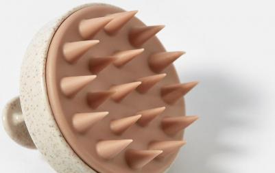 Массажная щетка Shampoo Brush Maxi-Hair для мытья волос и кожи головы – фото 3